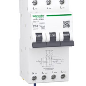 A9 iC60H3 3P+Ns C Curve 10A 30mA A RCBO